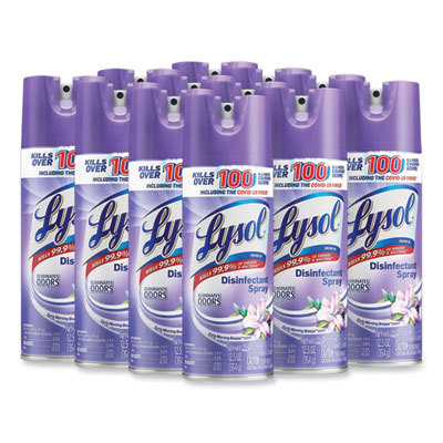 Disinfectant Spray, Early Morning Breeze, 12.5 oz Aerosol Spray